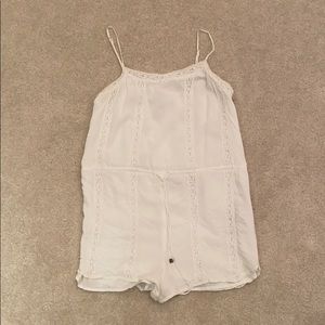 White Romper from Forever 21